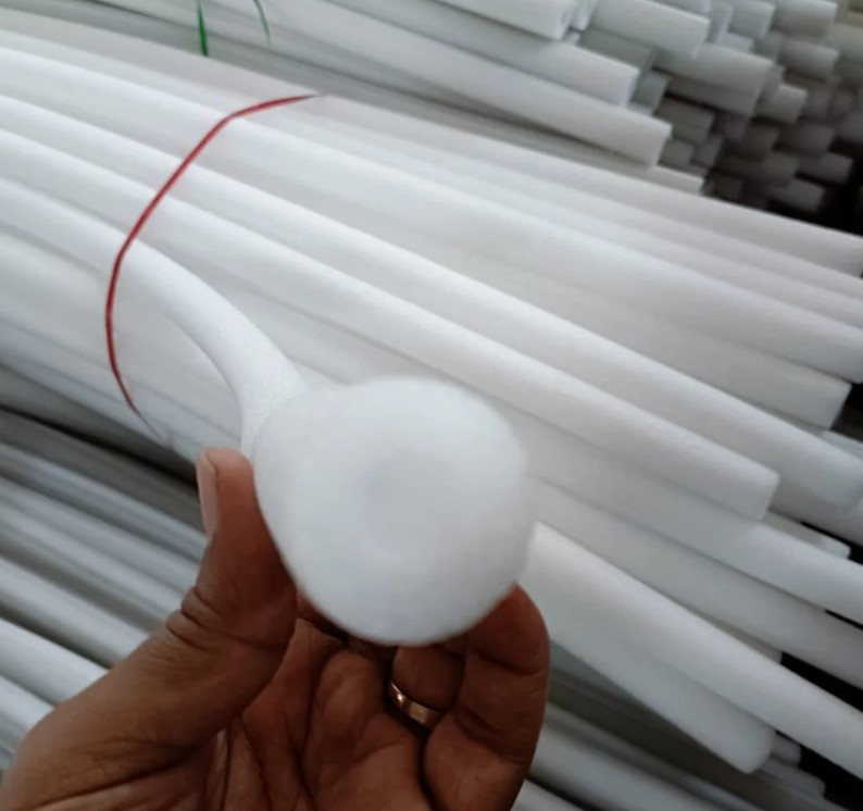 32/16mm EPE Tube – EPE Foam Tube Sleeve for Pipe & Cable Protection, Shock Absorbing Cushioning, Lightweight Closed Cell Foam, Easy Fit, Suitable for Packaging and Insulation